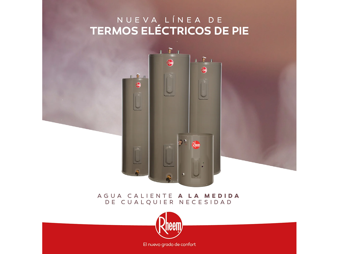 TERMO ELÉCTRICO DE PISO 57 LITROS RHEEM 3