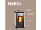 CALEFACTOR A PELLET BOSCA HERA CREMA - Miniatura 4