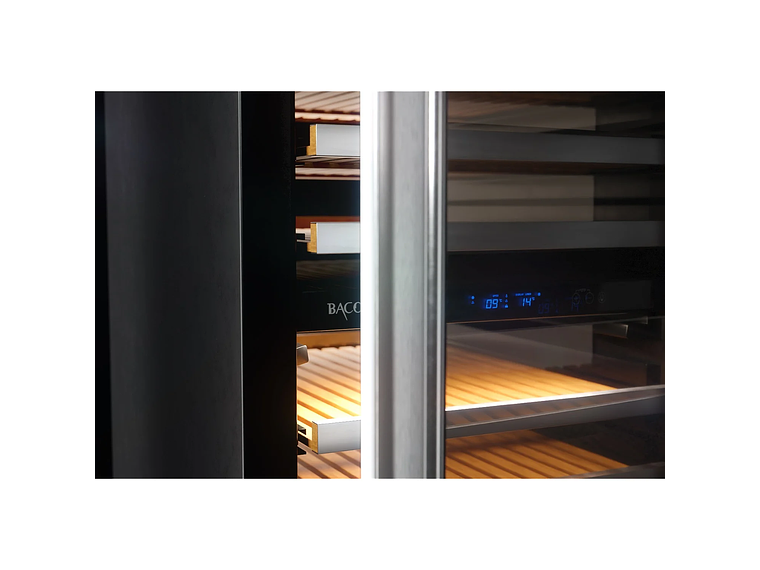 CAVA DE VINOS PREMIUM CLIMATIZADA BIZONA 99 BOTELLAS BACOOL 7