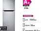 REFRIGERADOR SAMSUNG TOP FREEZER 234 L ALL AROUND COOLING RT22FARADS8/ZS - Miniatura 1