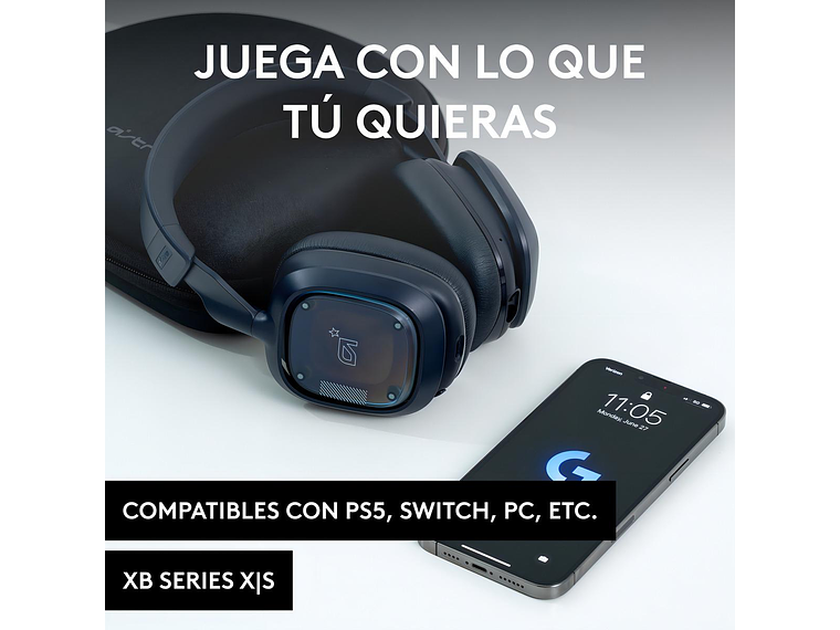 AUDIFONO GAMER LOGITECH ASTRO A30 INALAMBRICO COLOR AZUL MARINO PARA MULTIPLES PLATAFORMAS 3