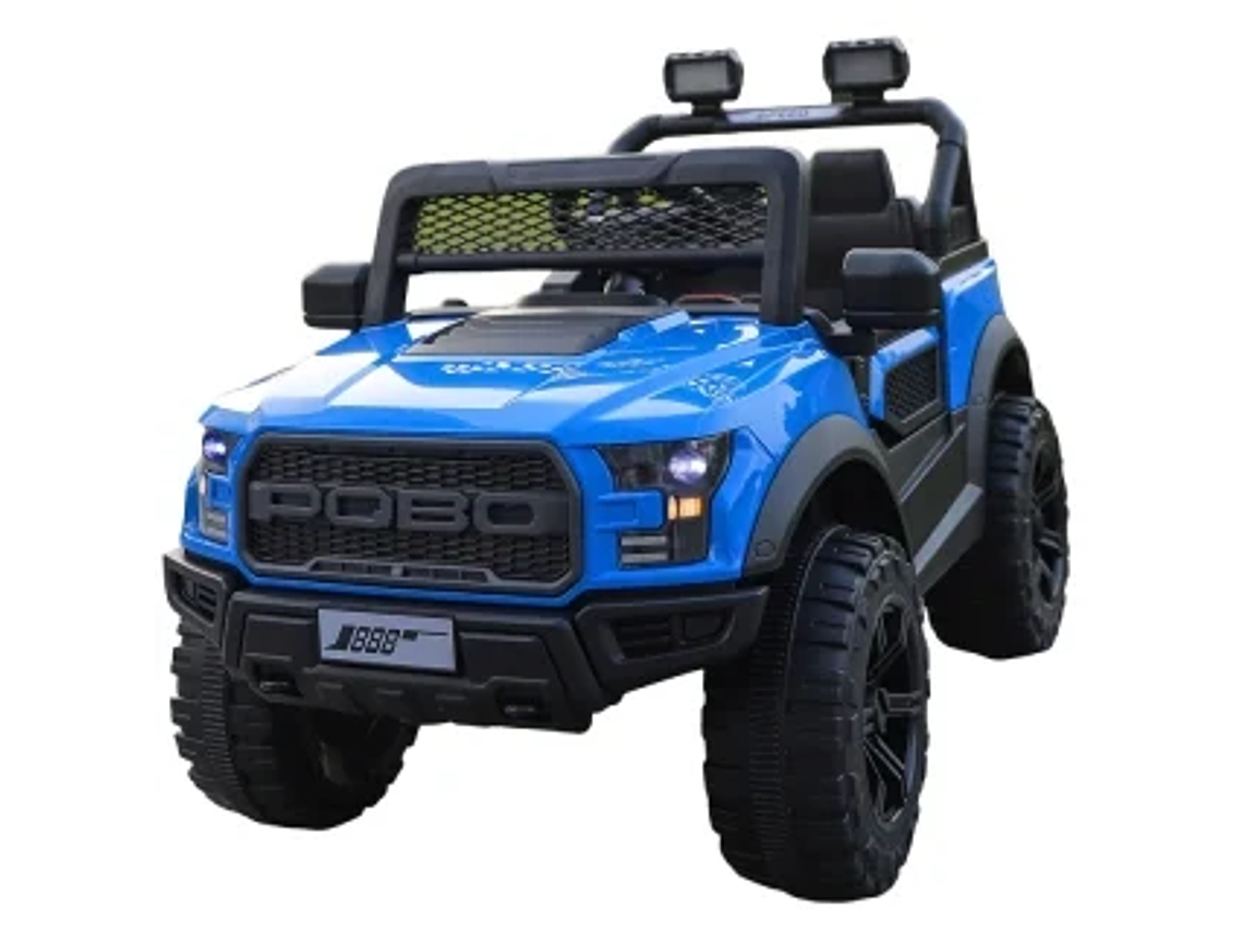 AUTO A BATERÍA 12V 4X4 (5 MOTORES) CONTROL REMOTO APP | AZUL 1