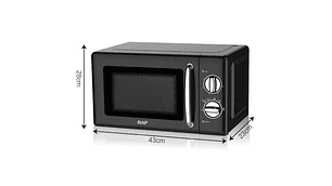 HORNO MICROONDAS MULTIFUNCIONAL 800W 20L