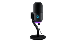 LOGITECH G YETI GX MICRÓFONO DINÁMICO RGB CON LIGHTSYNC NEGR