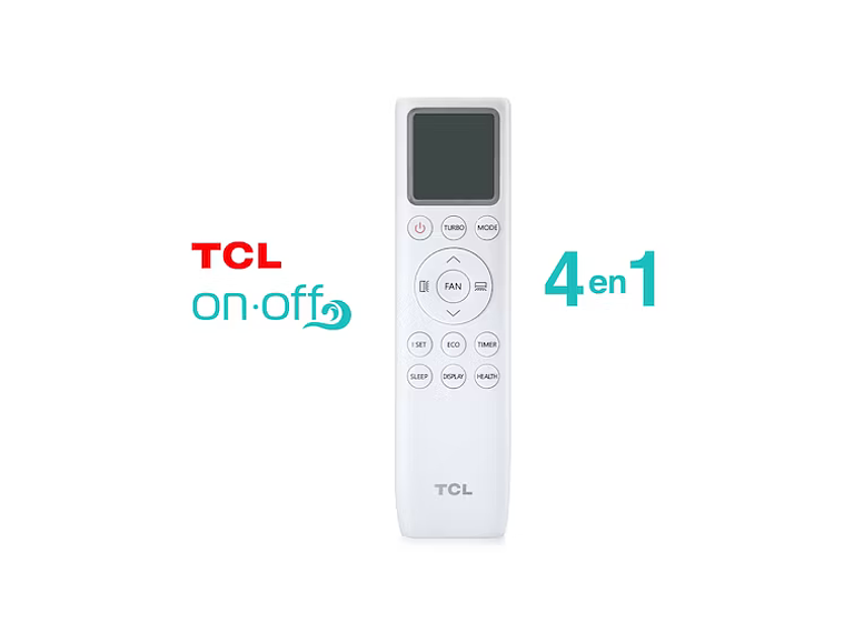 AIRE ACONDICIONADO FRIO-CALOR SPLIT TCL 18000 BTU 4EN1 6
