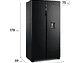 REFRIGERADOR FENSA 436L NO FROST SIDE BY SIDE SFX440B NEGRO - Miniatura 2