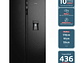 REFRIGERADOR FENSA 436L NO FROST SIDE BY SIDE SFX440B NEGRO - Miniatura 3