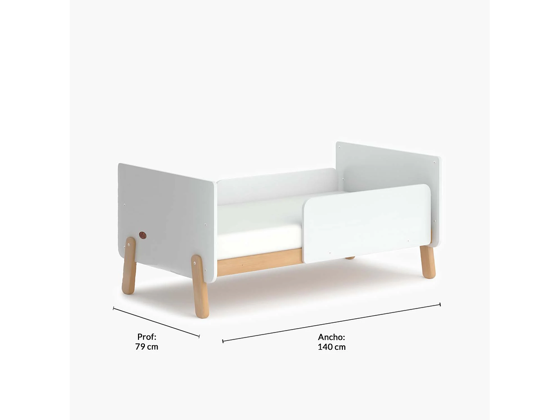 CUNA 3 EN 1 EMMA BLANCO FORM 7