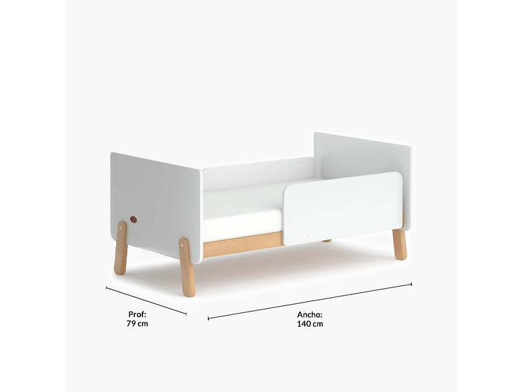 CUNA 3 EN 1 EMMA BLANCO FORM 7