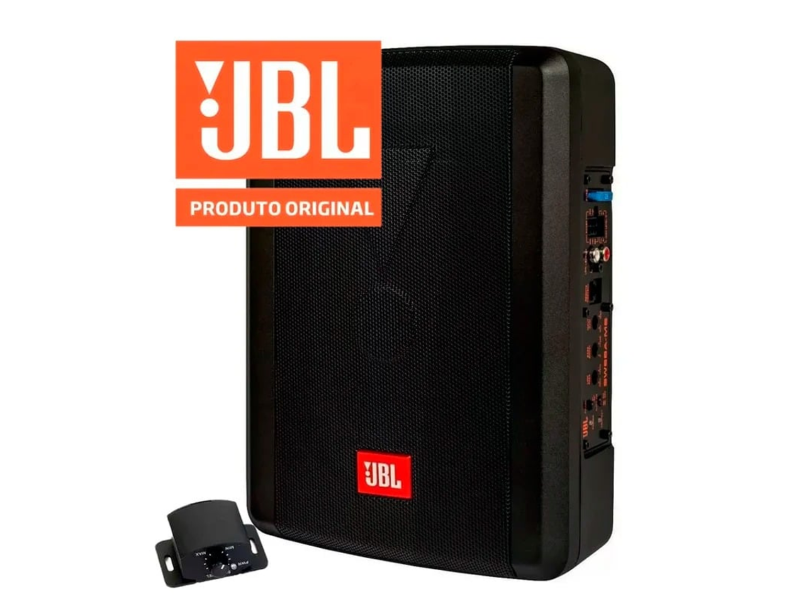 SUBWOOFER JBL AUTO AMPLIFICADO PLANO 3