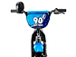 BICICLETA INFANTIL OXFORD MOTOBIKE NEGRO/AZUL ARO 16 - Miniatura 5
