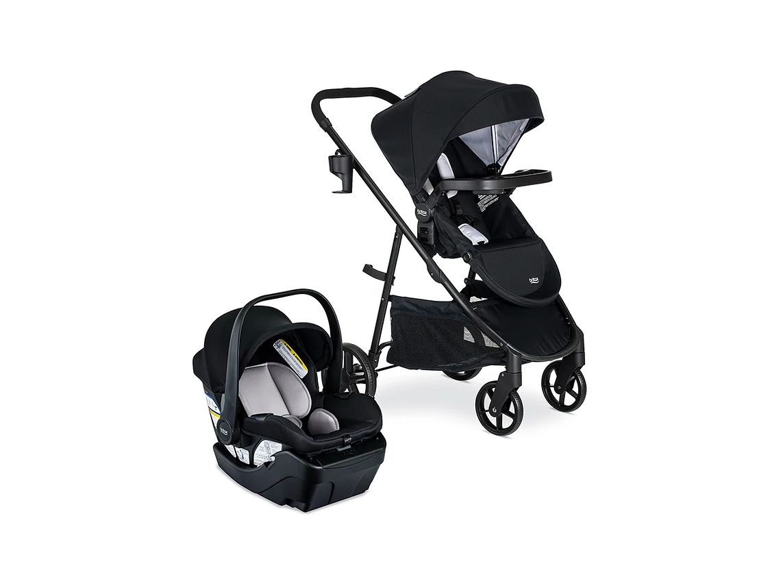 COCHE TRAVEL SYSTEM BROOK-WILLOW ONIX GLACIER BRITAX 1