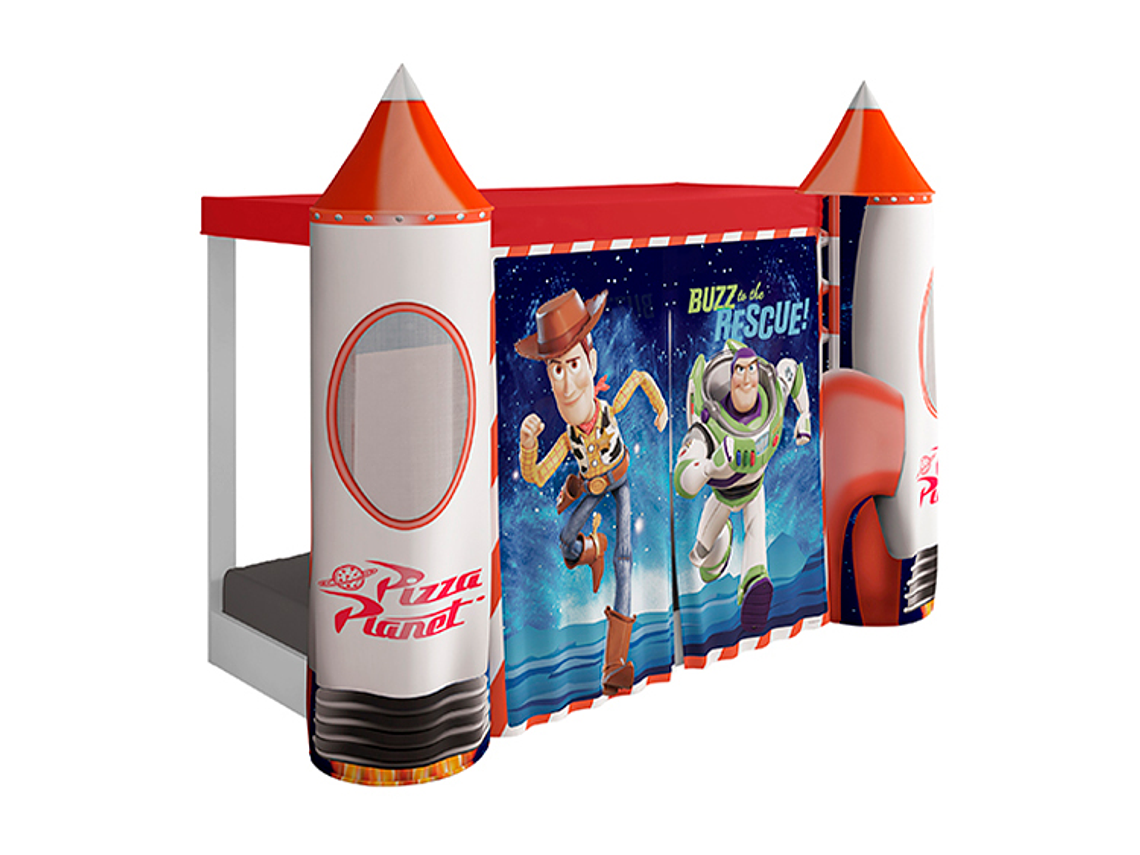 CAMA TRANSICIÓN INFANTIL DISNEY CASTILLO TOY STORY 1