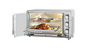 HORNO ELÉCTRICO OSTER 42 L TSSTTVFDMAFNS-052 CON FREIDORA DE AIRE ® PUERTAS ESTILO FRANCÉS