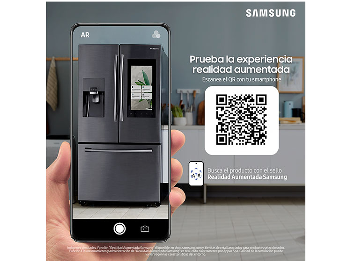 REFRIGERADOR SAMSUNG TOP FREEZER 234 L ALL AROUND COOLING RT22FARADS8/ZS 8