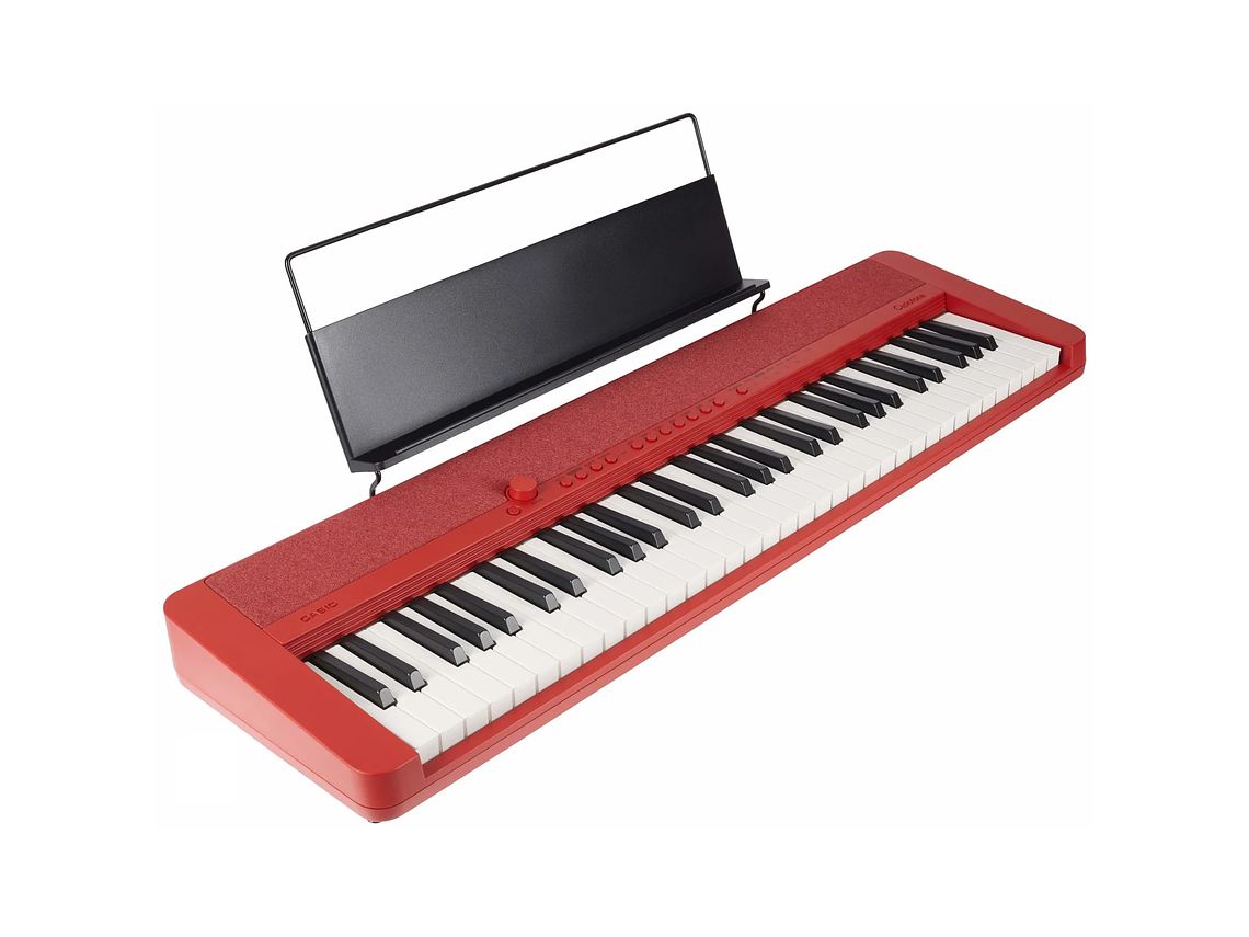TECLADO CASIO CT-S1 ROJO + ADAPTADOR BLUETOOTH 2