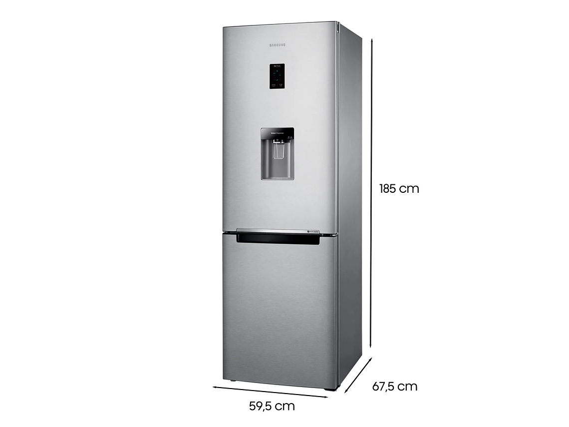 REFRIGERADOR BOTTOM MOUNT FREEZER 321L SPACE MAX 3