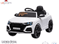 AUTO A BATERIA AUDI RS Q8 COLOR BLANCO - Miniatura 1