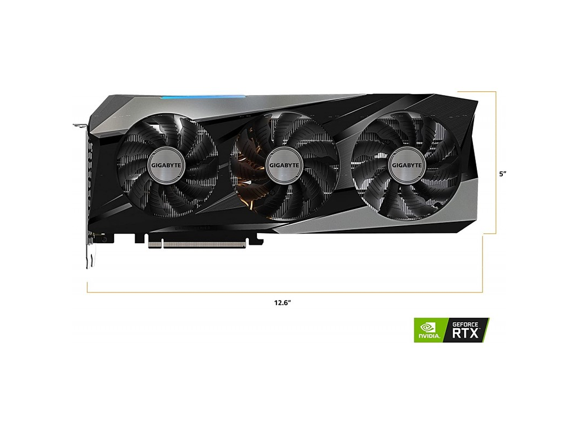 GIGABYTE GEFORCE RTX 3070 TI GAMING OC 8G GRAPHICS CARD, WINDFORCE 3X 2