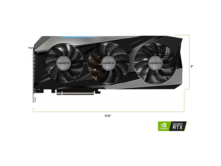 GIGABYTE GEFORCE RTX 3070 TI GAMING OC 8G GRAPHICS CARD, WINDFORCE 3X 2