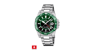 RELOJ DE PULSERA JAGUAR J1011/3 SWISS VERDE HOMBRE CERAMIC