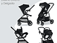 COCHE TRAVEL SYSTEM BROOK-WILLOW ONIX GLACIER BRITAX - Miniatura 4