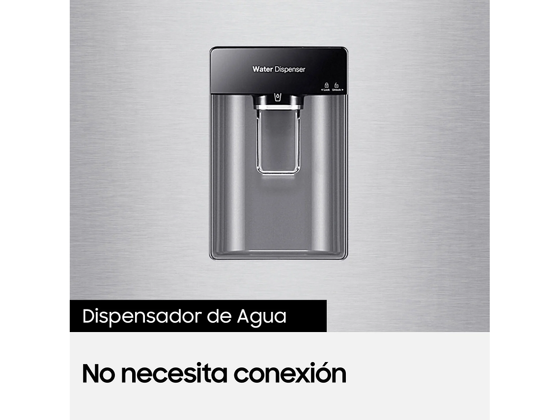 REFRIGERADOR BOTTOM MOUNT FREEZER 321L SPACE MAX 5