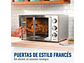 HORNO ELÉCTRICO OSTER 42 L TSSTTVFDMAFNS-052 CON FREIDORA DE AIRE ® PUERTAS ESTILO FRANCÉS - Miniatura 4