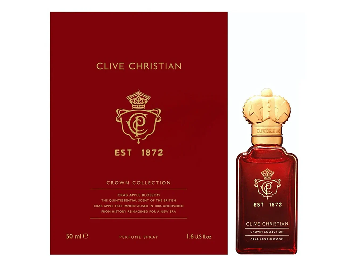 PERFUME CLIVE CHRISTIAN CROWN COLLECTION CRAB APPLE BLOSSOM PARFUM UNISEX 50 ML 2