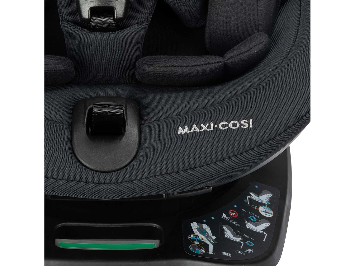 SILLA AUTO CONVERTIBLE SPINEL 360° PLUS O12 AUTHENTIC BLACK 7