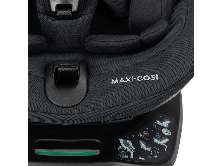 SILLA AUTO CONVERTIBLE SPINEL 360° PLUS O12 AUTHENTIC BLACK 7