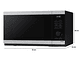 MICROONDAS SAMSUNG SMART GRILL 32L MG32DG4524ATZS - Miniatura 3