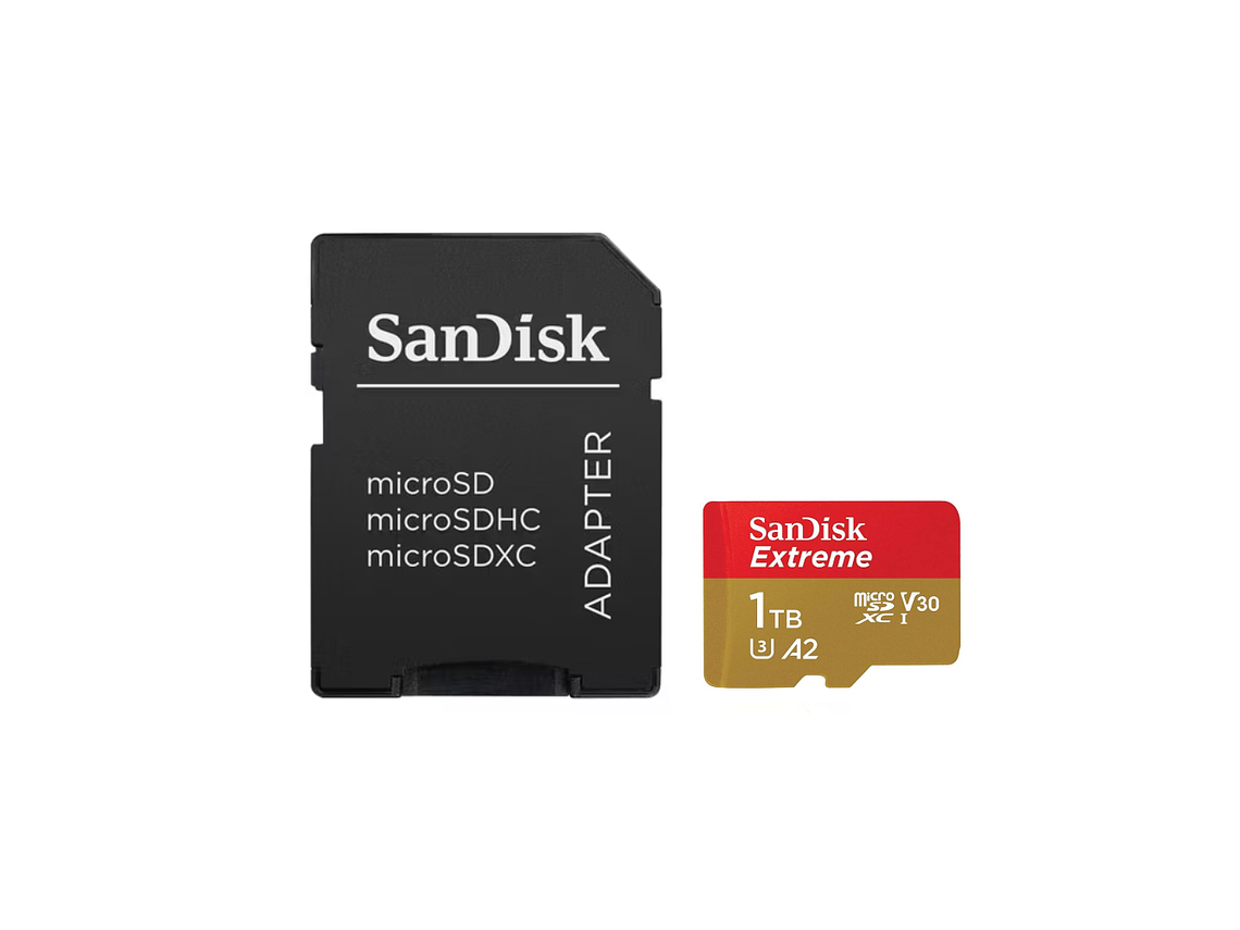 TARJETA DE MEMORIA SANDISK 1TB EXTREME CON ADAPTADOR SD 1