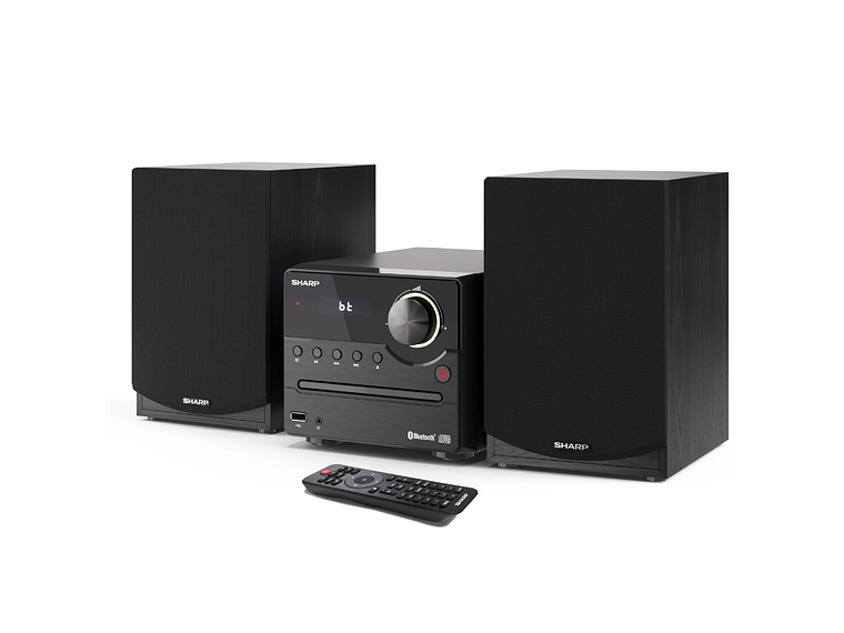 MICROCOMPONENTE SHARP CD-PLAYER USB BLUETOOTH RADIO FM XL-B512 NEGRO 2