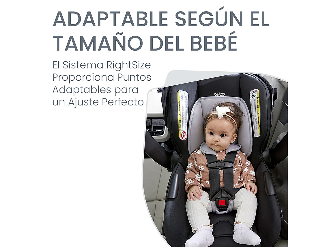 COCHE TRAVEL SYSTEM BROOK-WILLOW ONIX GLACIER BRITAX 7