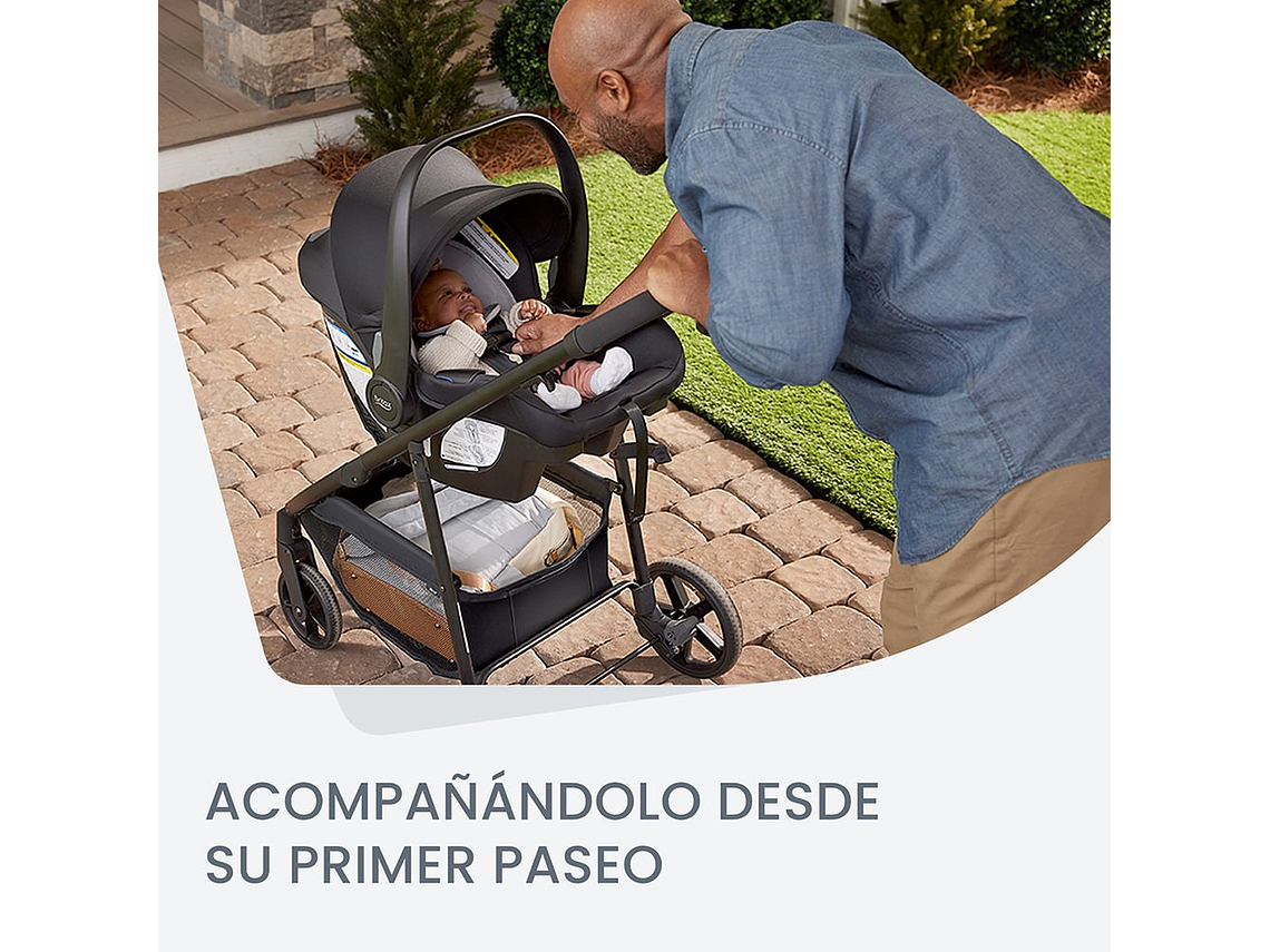 COCHE TRAVEL SYSTEM BROOK-WILLOW ONIX GLACIER BRITAX 8
