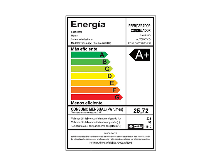 REFRIGERADOR BOTTOM MOUNT FREEZER 321L SPACE MAX 9