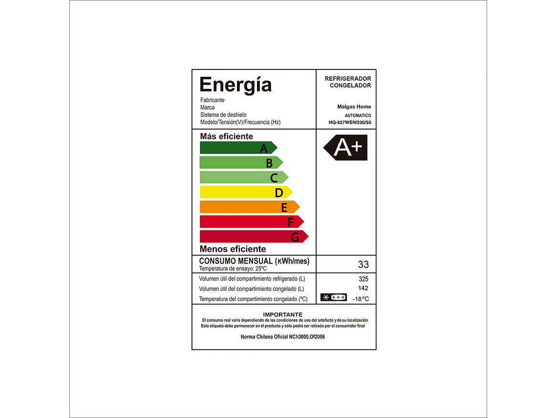 REFRIGERADOR SIDE BY SIDE 467 LTS 4 PUERTAS HQ-627WEN 5