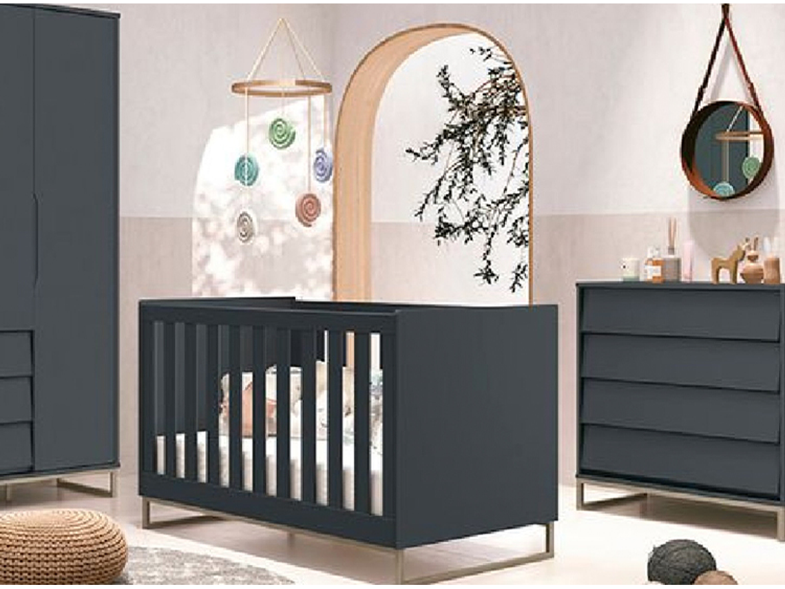 CÓMODA KIDSCOOL NOAH DESIGN 23029 GRAFITO 3