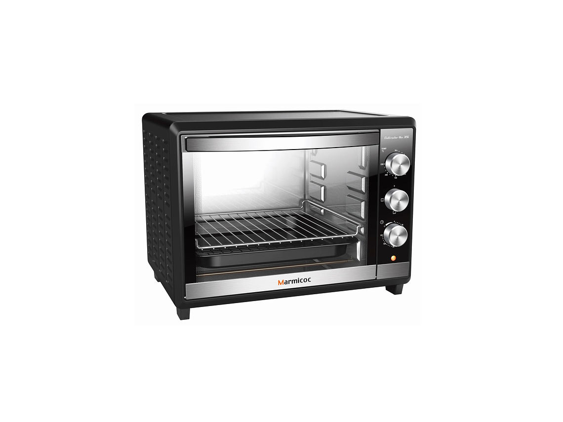 HORNO ELÉCTRICO 30 LITROS MARMICOC MA-3856 NEGRO 1