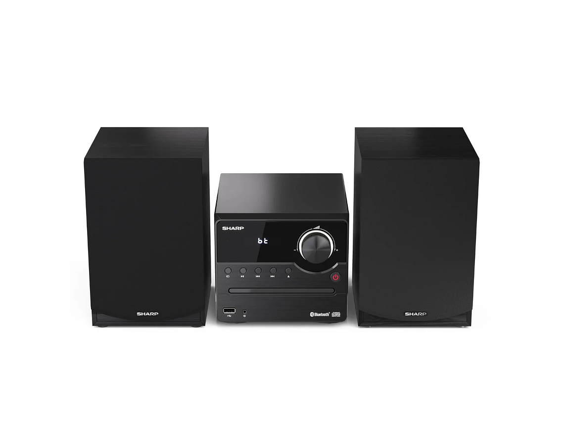 MICROCOMPONENTE SHARP CD-PLAYER USB BLUETOOTH RADIO FM XL-B512 NEGRO 5