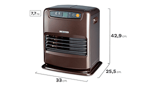 ESTUFA MADEMSA PARAFINA LÁSER 5 LT FAN HEATER MFHK 550 PLUS