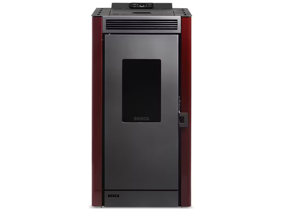 CALEFACTOR A PELLET BLACK VISIÓN BURDEO BOSCA 3