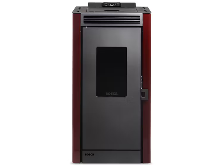 CALEFACTOR A PELLET BLACK VISIÓN BURDEO BOSCA 3