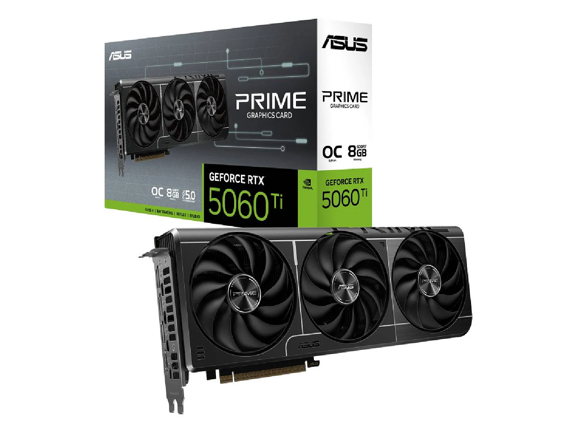 TARJETA DE VIDEO ASUS PRIME RTX 5060 TI OC 8GB GDDR7 1