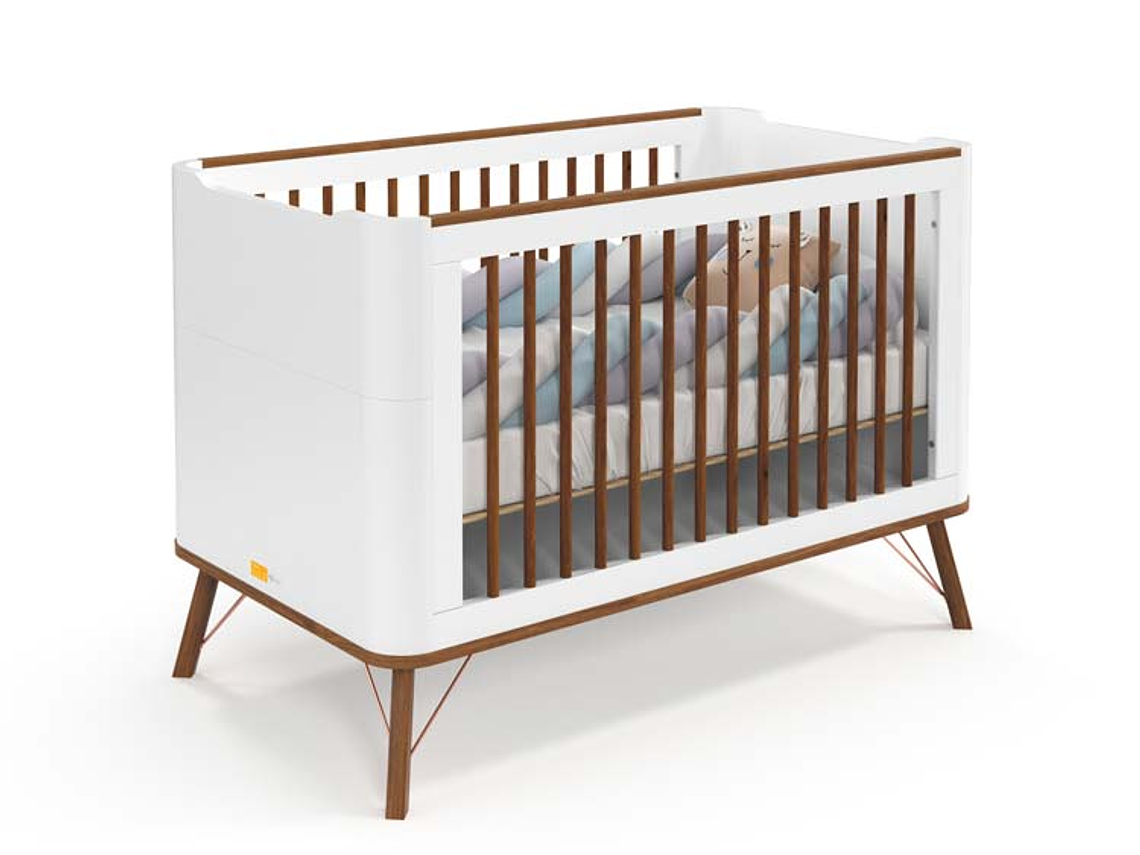 CUNA KIDSCOOL 3 POSICIONES EN 1 ALBI MADERA 1