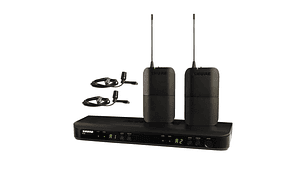 SISTEMA INALAMBRICO SOLAPA DUAL SHURE BLX188/CVL-K12