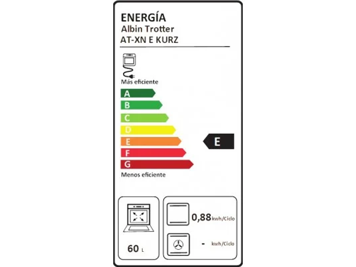 HORNO EMPOTRABLE AT-XN E KURZ 3