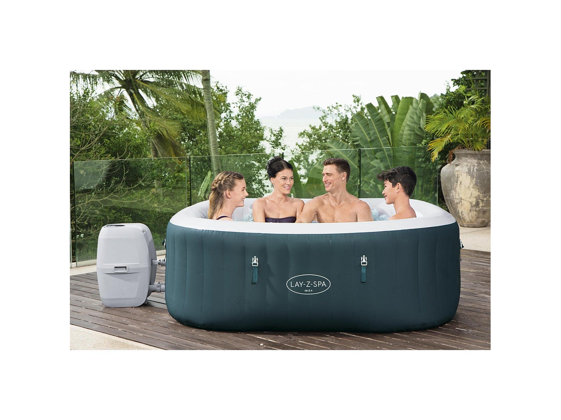 HOT TUB SPA JACUZZI INFLABLE IBIZA 6 PERSONAS BESTWAY 2