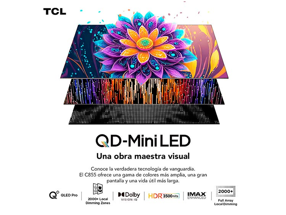 SMART TV TCL MINI LED UHD 4K 75